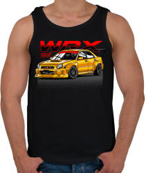printfashion Subaru WRX STI - Férfi atléta - Fekete (11630757)