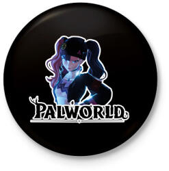 printfashion Zoe Rayne - palworld - Kitűző, hűtőmágnes - Fekete (15746158)