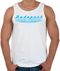printfashion budapest-ikarus-cyan - Férfi atléta - Fehér (557855)