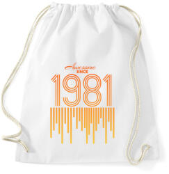 printfashion 1981 - Sportzsák, Tornazsák - Fehér (12152451)