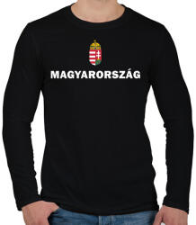 printfashion Magyarország - Férfi hosszú ujjú póló - Fekete (14116466)