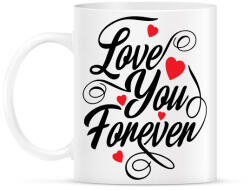 printfashion Love u 4ever - Bögre - Fehér (2212431)
