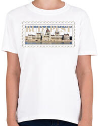 printfashion Budapest - Gyerek póló - Fehér (7425689)