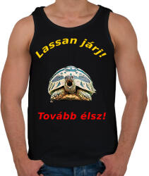 printfashion lassan járj - Férfi atléta - Fekete (1515196)