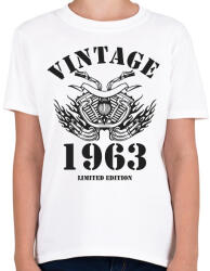 printfashion 1963 - Gyerek póló - Fehér (6213601)