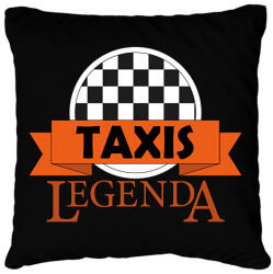 printfashion Taxis legenda - Párnahuzat, Díszpárnahuzat - Fekete (7554788)