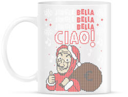 printfashion Jingle bell Bella Ciao - Bögre - Fehér (11471377)
