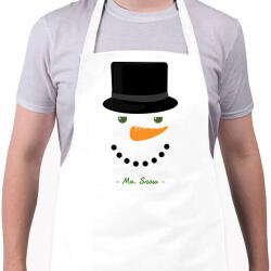 printfashion MR. SNOW - Kötény - Fehér (9618979)