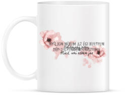 printfashion Boldogság virág - Bögre - Fehér (4825837)