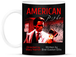 printfashion american psyho - Bögre - Fekete (2932935)