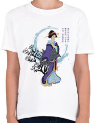 printfashion Gésa - Haiku - Gyerek póló - Fehér (7632773)