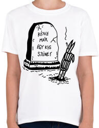 printfashion Kéne már egy kis szünet - Gyerek póló - Fehér (16324153)