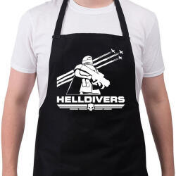 printfashion Helldivers - Kötény - Fekete (15992204)