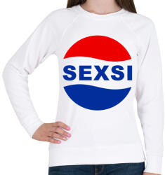 printfashion Sexsi - Női pulóver - Fehér (1079322)