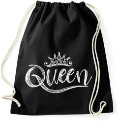 printfashion Queen - Sportzsák, Tornazsák - Fekete (2764019)