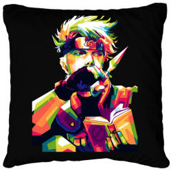 printfashion Kakashi - Párnahuzat, Díszpárnahuzat - Fekete (5093232)