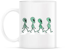 printfashion The Aliens - Bögre - Fehér (16615196)