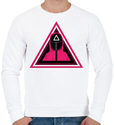 printfashion Squid Game - Férfi pulóver - Fehér (5662075)