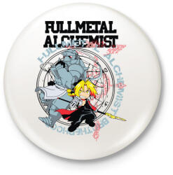 printfashion FMA Brotherhood - Kitűző, hűtőmágnes - Fehér (3082536)