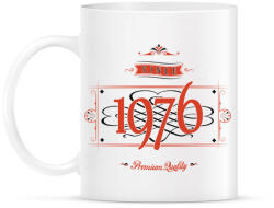 printfashion since-1976-red-black - Bögre - Fehér (790679)