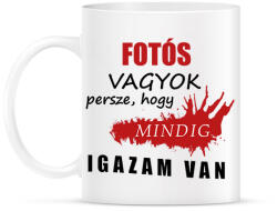 printfashion Fotós vagyok. . . - Bögre - Fehér (16287222)