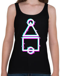 printfashion Squid Game Logo - Női atléta - Fekete (5445648)