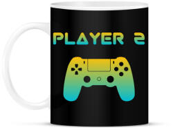 printfashion PLAYER 2 - Bögre - Fekete (3660530)