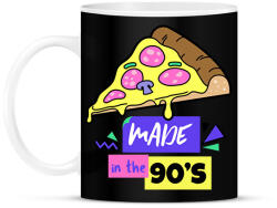 printfashion 90-es évek - Bögre - Fekete (9855055)