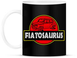 printfashion Fiatosaurus - Bögre - Fekete (911739)