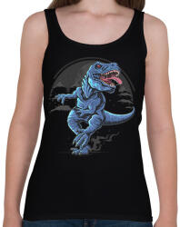 printfashion Dinoszaurusz - Női atléta - Fekete (16047541)