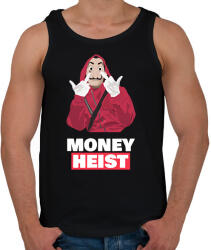 printfashion MONEY HEIST - Férfi atléta - Fekete (10896047)