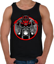 printfashion Devil - Férfi atléta - Fekete (2282115)