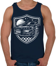 printfashion Éjszakai futam - Férfi atléta - Sötétkék (39892)