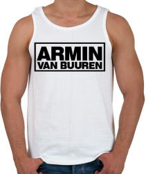 printfashion Armin Van Buuren - Férfi atléta - Fehér (1109808)