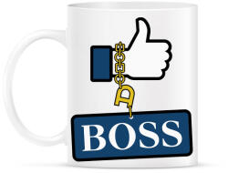 printfashion like a BOSS - Bögre - Fehér (3265746)