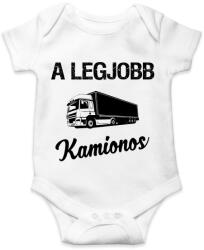 printfashion A legjobb kamionos - Baba Body - Fehér (1331563)