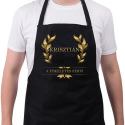 printfashion Krisztián - Kötény - Fekete (4935651)