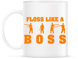 printfashion Floss like a boss - Bögre - Fehér (2312322)