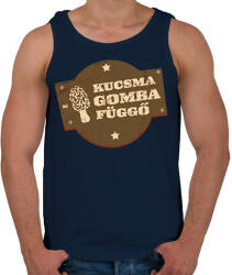 printfashion Kucsmagomba függő - Férfi atléta - Sötétkék (11615814)