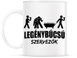 printfashion Legénybúcsú szervezés - Bögre - Fehér (7538859)