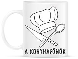 printfashion konyhafőnök - Bögre - Fehér (7553466)