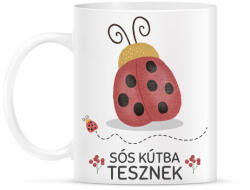 printfashion Sós kútba tesznek - Bögre - Fehér (11579686)
