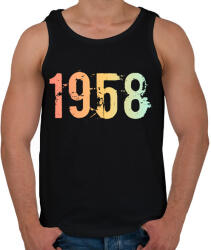 printfashion 1958 - Férfi atléta - Fekete (11816599)