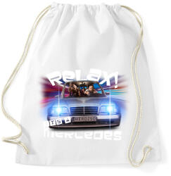 printfashion relax_mercedes02 - Sportzsák, Tornazsák - Fehér (14384793)