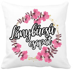 printfashion Lánybúcsú csapat - Párnahuzat, Díszpárnahuzat - Fehér (13547828)