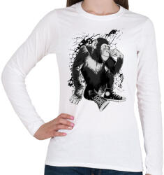 printfashion Converse - Női hosszú ujjú póló - Fehér (818922)