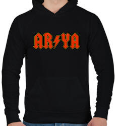 printfashion ARYA - Férfi kapucnis pulóver - Fekete (1498426)