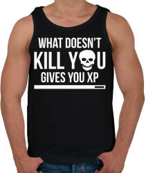 printfashion Ami nem öl meg, xp-t ad - Férfi atléta - Fekete (2061710)