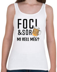 printfashion Foci Sör - Női atléta - Fehér (1690662)