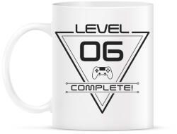 printfashion level-complete-06-grey - Bögre - Fehér (1058072)